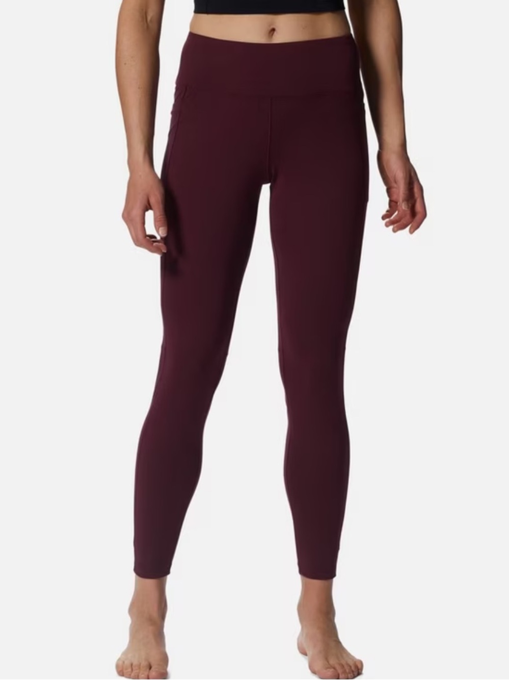 Mountain Hardwear Women's Stretch Tight Leggings - Cocoa Red
